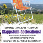 Klappstuhl-Gottesdienst